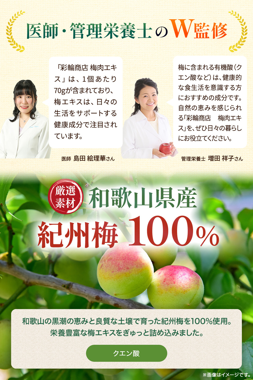梅エキス 紀州梅100%【特許製法】 梅肉エキス 無添加 70g