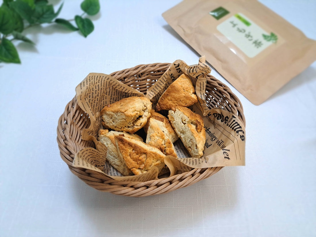 よもぎ茶スコーン