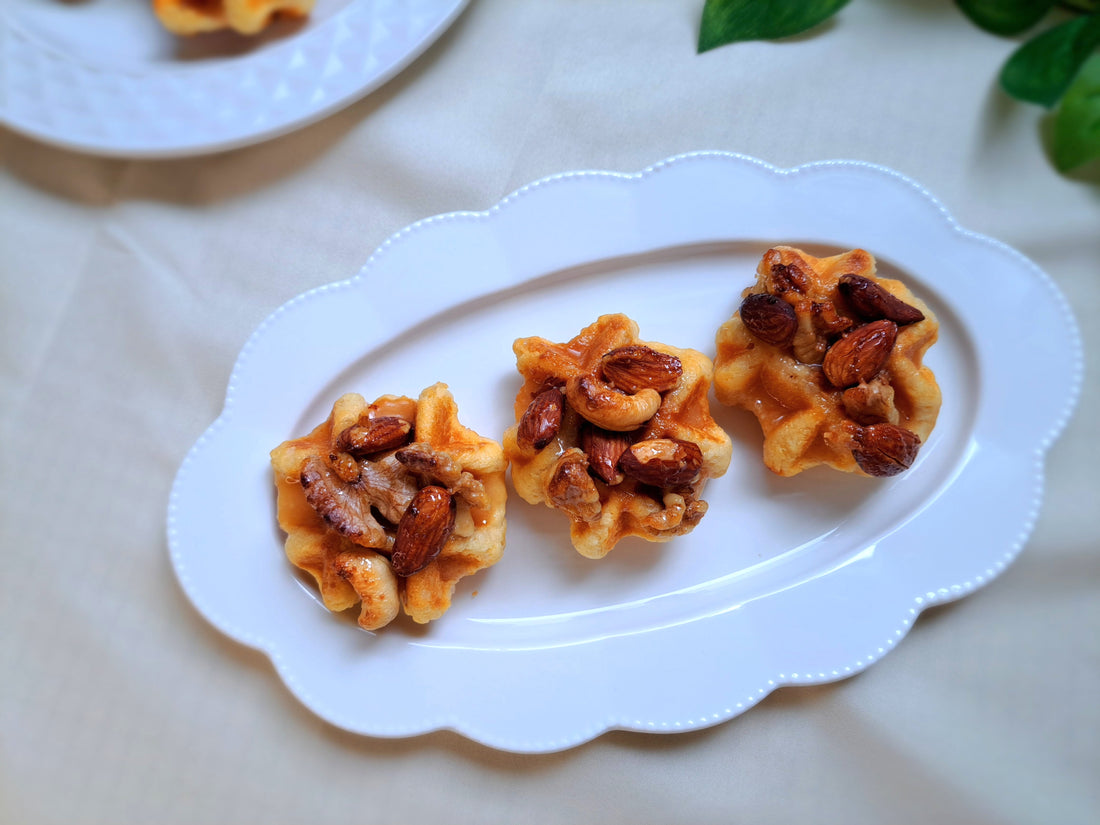 フロランタン風ワッフル