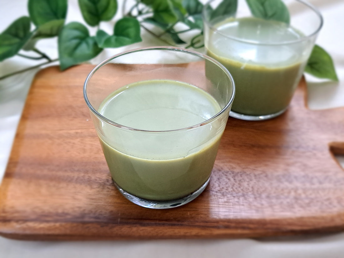 簡単抹茶プリン
