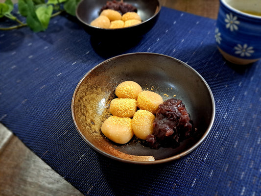 よもぎ茶白玉