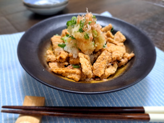鶏皮揚げおろし