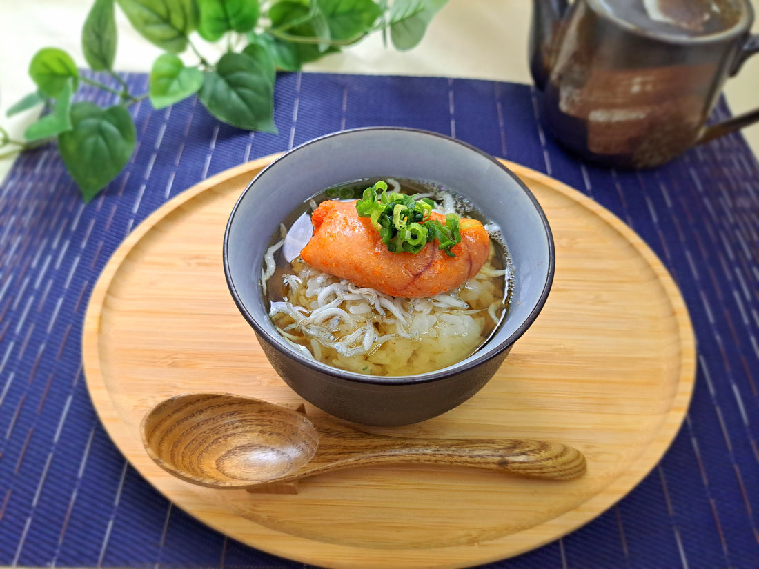 よもぎ茶漬け