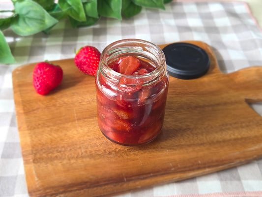 ココナッツシュガーで作る いちごソース