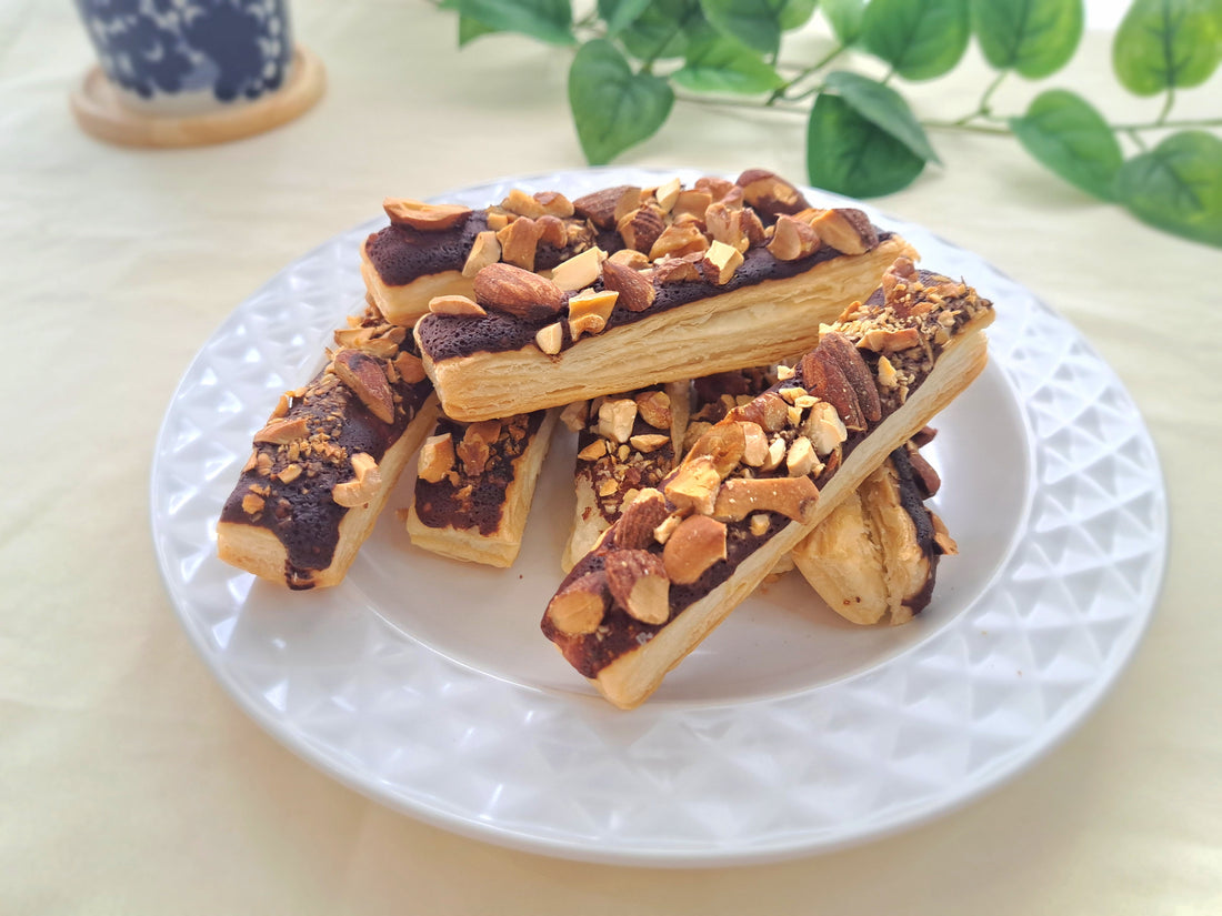 チョコナッツスティックパイ