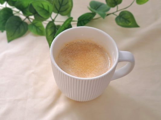 ハブ茶きな粉ラテ