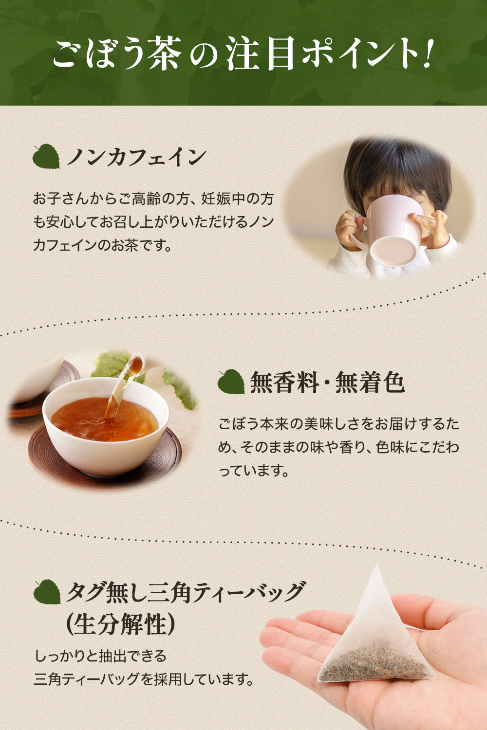ごぼう茶 国産 無添加 ティーバッグ 70包入